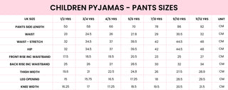 P.Louise Girls Christmas Bow Pyjamas - Trousers Set