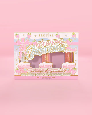 P.Louise It's Giving Christmas Lip Oil Set