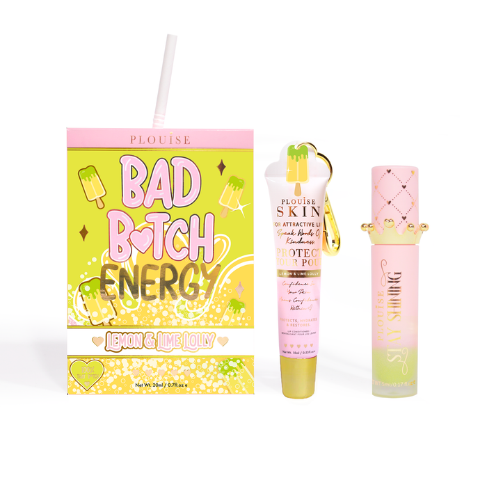 बैड बिच एनर्जी लिप कंडीशनर और लिप ऑयल डुओ