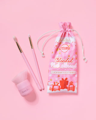 पी.लुईस क्रिसमस ब्रश तिकड़ी