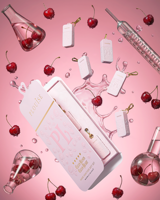 क्रिस्टल लिप ट्रायो और हैंड स्प्रे सेट