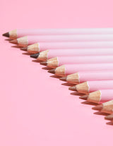An image of the P.Louise Ultimate Definition Sharpenable Lip Liners in an inclined row showing the liner tips