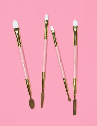 पी.लुईस 4पीसी स्पैटुला ब्रश सेट को निकालें और सुधारें