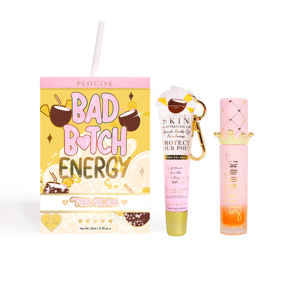 Bad Bitch Energy Lip Conditioner & Lip Oil Duo